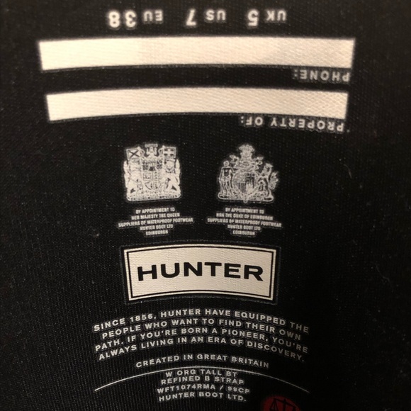 Hunter Tall Rain Boots - Picture 5 of 6